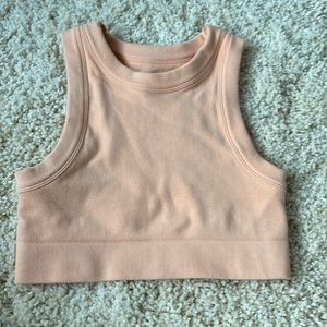high neck tank top